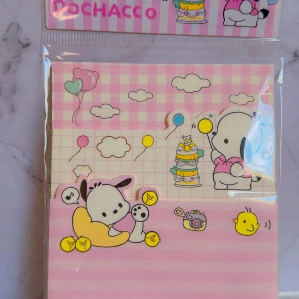 CUTEPOCHACCO 6-PIECE DESK AND STATIONERY NOTEPADS SET